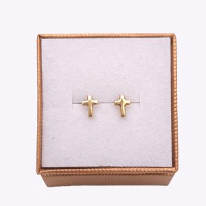 Arete tipo topo oro 18k