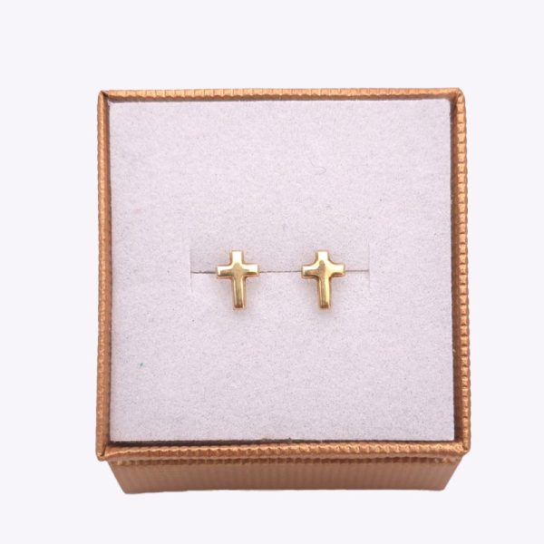 Arete tipo topo oro 18k