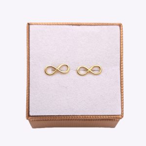 Arete tipo topo oro 18k