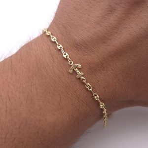 Pulsera de oro 18k